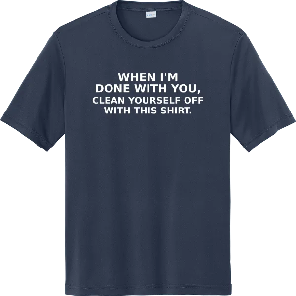 When I'm Done with You - True Navy