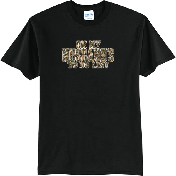 On My Husband's List - Camo - Jet Black