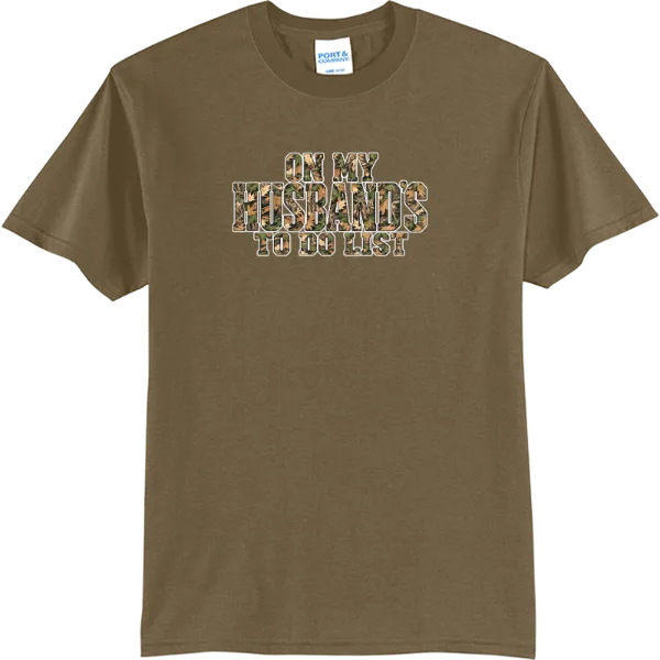 On My Husband's List - Camo - Woodland Brown
